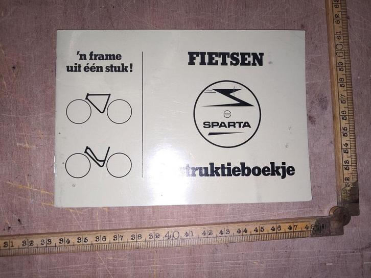Handleiding Sparta, Fietsen en Brommers, Handleidingen en Instructieboekjes, Gebruikt, Ophalen of Verzenden