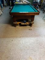 Mooi oud biljard 130x230, Ophalen, Gebruikt, Biljarttafel