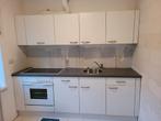 Keuken Bovenkasten, Afzuigkap &  Bosch inductie, Ophalen, Gebruikt, Wit, Enkelwandige keuken