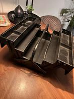 Metalen Gereedschapskist - Vintage Look, Ophalen, Gebruikt
