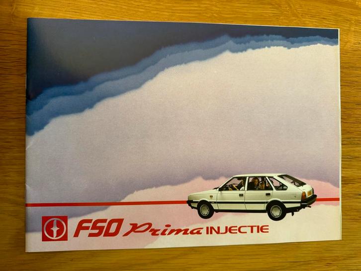 FSO Prima Injectie Brochure / Autoboek, Boeken, Auto's | Folders en Tijdschriften, Gelezen, Overige merken, Ophalen of Verzenden