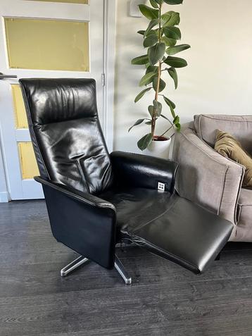 De Toekomst Relaxfauteuil Zwart Leer M L Elektrische Gealux beschikbaar voor biedingen
