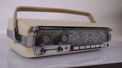 Graetz Super-Page draagbare transistor radio, Audio, Tv en Foto, Radio's, Gebruikt, Radio, Ophalen of Verzenden
