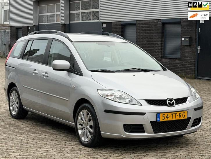Mazda 5 1.8 Touring AIRCO TREKHAAK Nieuwe APK NAP, Auto's, Mazda, Bedrijf, Te koop, ABS, Airbags, Airconditioning, Boordcomputer