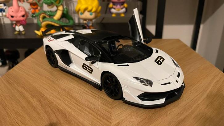 Lamborghini Aventador SVJ 1:18, Hobby en Vrije tijd, Modelauto's | 1:18, Nieuw, Auto, Ophalen of Verzenden