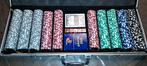 Pokerset / pokerkoffer Las Vegas met waarde opdruk, Ophalen of Verzenden, Gebruikt