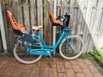 Batavus Mambo moederfiets met twee kinderzitjes, Fietsen en Brommers, Fietsen | Dames | Moederfietsen, Ophalen, 2 zitjes, Batavus