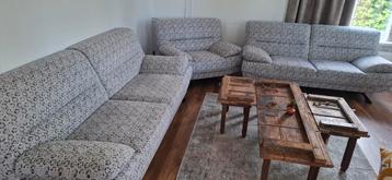 Luxe sofa set – 4-delig, zo goed als nieuw beschikbaar voor biedingen