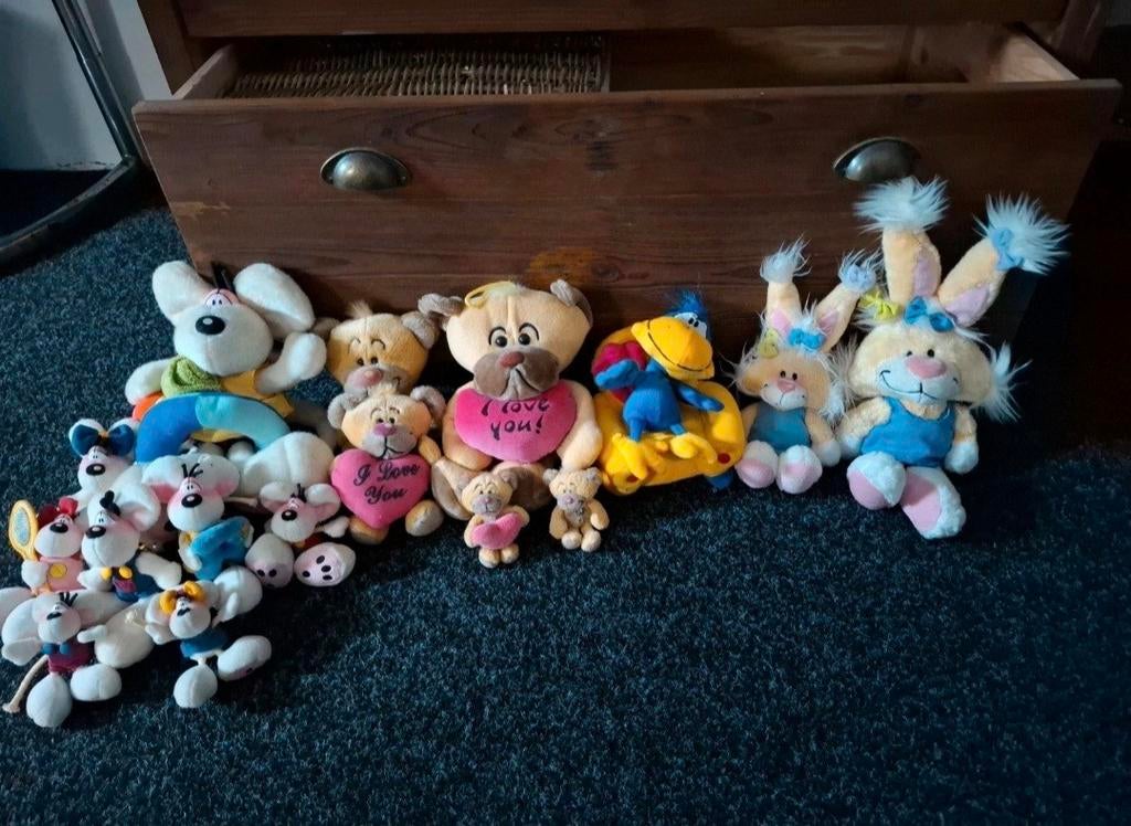 Grote verzameling knuffels - Diddl, Pimboli en meer!, Ophalen of Verzenden, Gebruikt, Overige typen