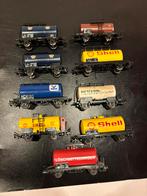9 marklin ketelwagons, Hobby en Vrije tijd, Modeltreinen | H0, Wisselstroom, Wagon, Ophalen of Verzenden, Zo goed als nieuw