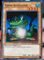 Yu-Gi-Oh! Toon Alligator LDS1 1st Edition Promo !, Hobby en Vrije tijd, Verzenden, Zo goed als nieuw, Losse kaart