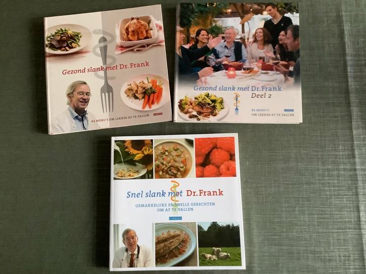 Afslankboeken  - Snel slank met Dr. Frank, Boeken, Gezondheid, Dieet en Voeding, Nieuw, Dieet en Voeding, Ophalen of Verzenden