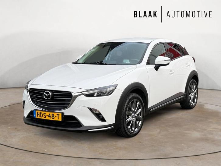 Mazda CX-3 2.0 SAG 120 LEDER | TREKHAAK | El. STOELEN + MEM., Auto's, Mazda, Bedrijf, CX-3, ABS, Achteruitrijcamera, Airbags, Airconditioning