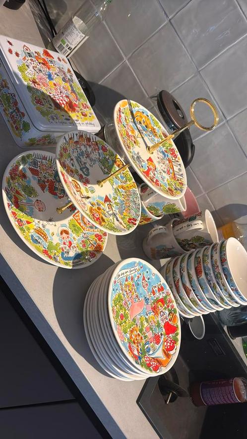 Blond Amsterdam Efteling Servies, Verzamelen, Efteling, Zo goed als nieuw, Gebruiksvoorwerp, Ophalen of Verzenden