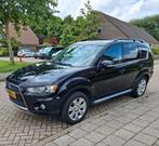 Mitsubishi Outlander 2.0 MPI 2WD CVT 2010 Zwart nieuwe APK, Auto's, Mitsubishi, 1998 cc, Outlander, 4 cilinders, Zwart
