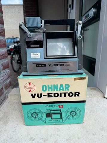 Ohnar VU-Editor VI 8mm filmprojector beschikbaar voor biedingen