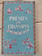 Poesies et chansons populaires, Boeken, Ophalen of Verzenden