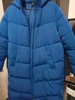 Blauwe gewatteerde jas - Maat L, Maat 38/40 (M), Studio J, Blauw, Ophalen of Verzenden