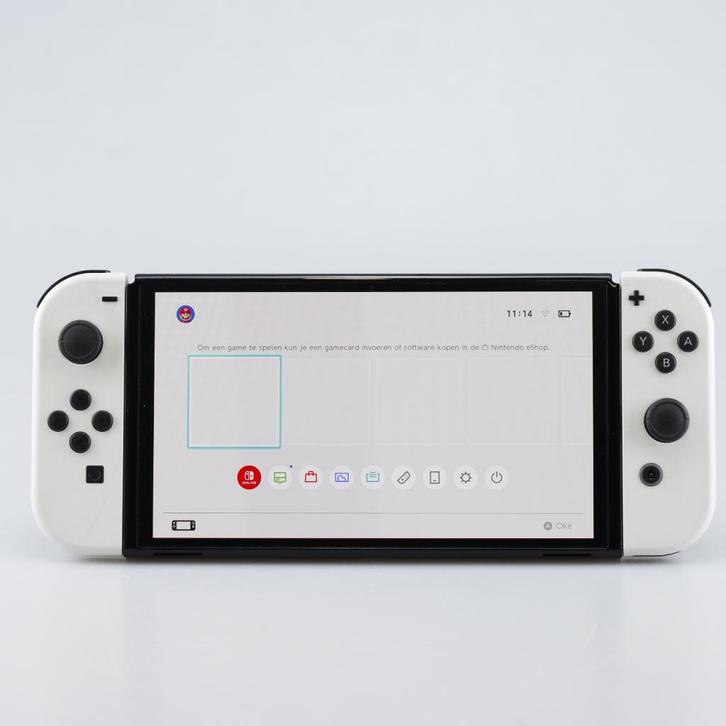 Nintendo Switch Oled 64GB Wit, Spelcomputers en Games, Spelcomputers | Nintendo Switch, Zo goed als nieuw
