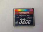 Transcend 32GB CompactFlash 400 geheugenkaart, Audio, Tv en Foto, Fotografie | Geheugenkaarten, 32 GB, Support-nl@transcend-info.com