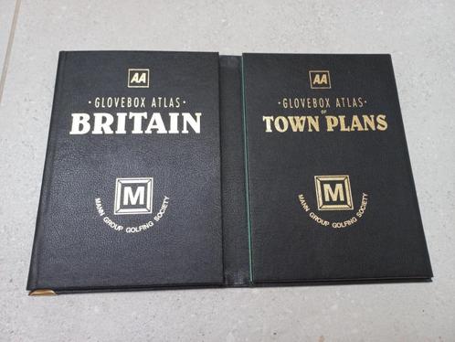 Twin atlas set includes road atlas of Britain and town plans, Boeken, Atlassen en Landkaarten, Zo goed als nieuw, Overige atlassen