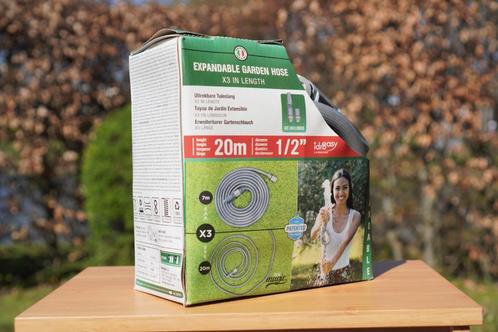 Uitrekbare flexibele tuinslang 7 m, Tuin en Terras, Tuinslangen, Nieuw, Tuinslang, Ophalen