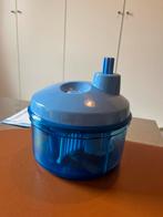 Tupperware quick chef compleet met boekje, Ophalen of Verzenden, Zo goed als nieuw, Blauw, Overige typen