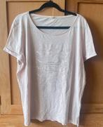 Esprit t-shirt met tekst en pailletten, Maat 42/44 (L), Ophalen of Verzenden, Zo goed als nieuw, Korte mouw