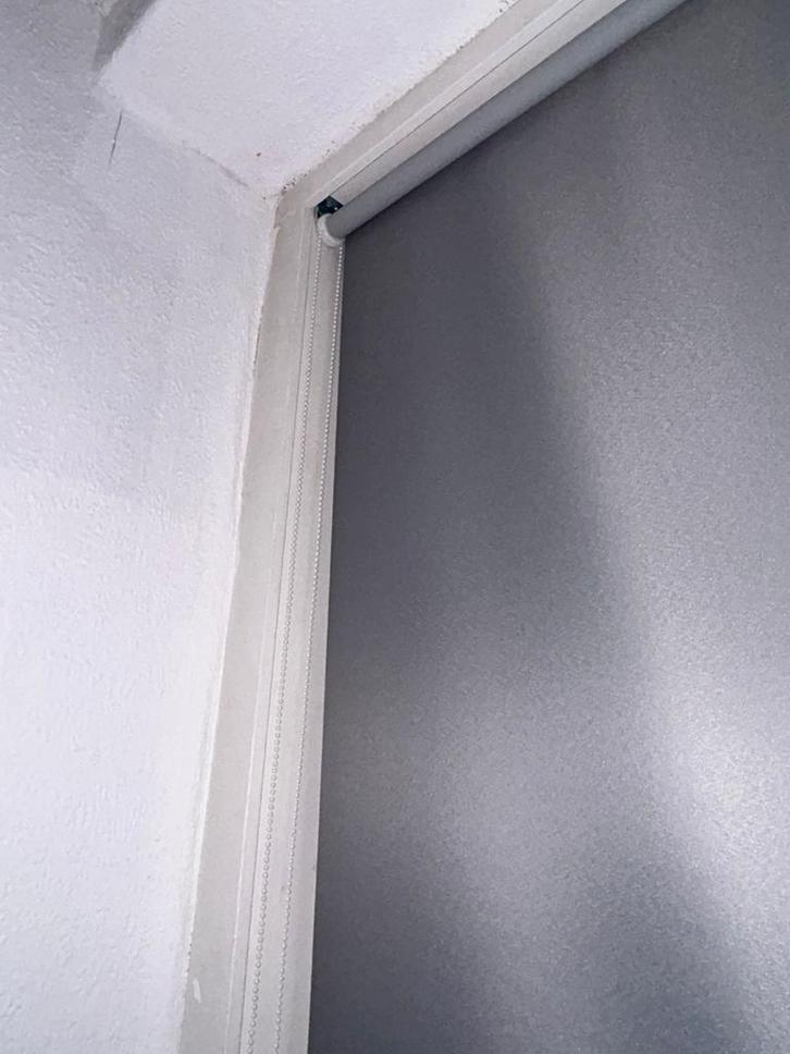 Grijs/Antraciet Rolgordijn, Doe-het-zelf en Verbouw, Rolluiken, Zo goed als nieuw, 100 tot 150 cm, Minder dan 100 cm, Grijs, Ophalen