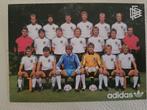Elftalkaart duits elftal jaren 80., Ophalen of Verzenden, Zo goed als nieuw, Buitenlandse clubs