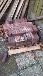 100 Rood-Paarse Bakstenen, Ophalen, Gebruikt, Bakstenen