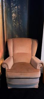 Fauteuil retro vintage beige, Ophalen, Zo goed als nieuw