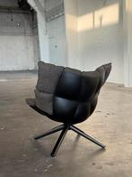 B&B italia Husk Fauteuil (NIEUWSTAAT), Huis en Inrichting, Fauteuils, Hout, 75 tot 100 cm, Ophalen of Verzenden, Zo goed als nieuw
