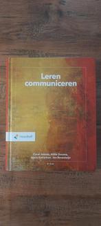 Leren Communiceren - Carel Jansen e.a., Boeken, Ophalen, Gelezen, HBO, Carel Jansen, Aline Douma, Joyce Karreman, Jan Ravesteijn