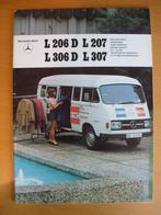 Mercedes 206D 207 306D 307 Brochure 1974 - 206 306 - Hanomag, Zo goed als nieuw, Ophalen, Mercedes-Benz, Mercedes