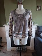 K-design K Design crème roze blauwe top M gratis verz in NL, Kleding | Dames, Tops, Maat 38/40 (M), K-design, Overige kleuren