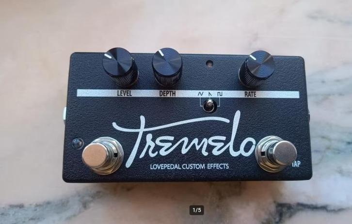 Lovepedal TREMELO - Boutique  tremolo with tap tempo, Muziek en Instrumenten, Effecten, Gebruikt, Volume, Verzenden