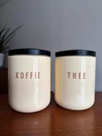 Oude vintage jaren ‘50 emaille bussen bakeliet deksel, Antiek en Kunst, Antiek | Emaille, Ophalen of Verzenden