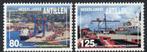 Nederlandse antillen nvph nrs. 1006/1007 Containers schepen, Verzenden, Postfris