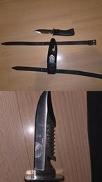 Duikmessen met straps, Ophalen, Zo goed als nieuw, Lood of Loodgordel