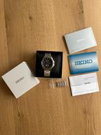 Seiko 8T67 1/5 sec Quartz Chronograph, Ophalen of Verzenden, Gebruikt, Staal, Seiko