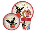 3 Delig Bing Konijn Kinderservies - Magnetron, Kinderen en Baby's, Ophalen of Verzenden, Nieuw