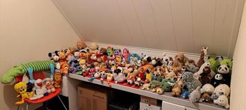 Mega grote verzameling knuffels, heel veel verschillende! beschikbaar voor biedingen
