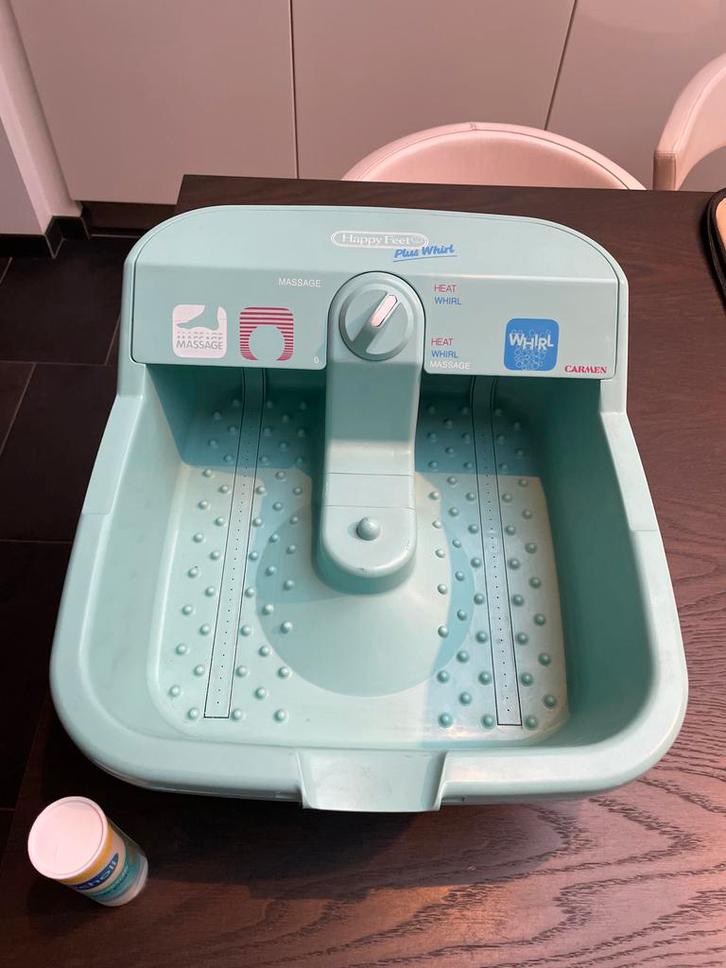 Happy Feet Plus Whirl Voetmassage - Ontspanning!, Witgoed en Apparatuur, Persoonlijke-verzorgingsapparatuur, Gebruikt, Hand- en Voetverzorging