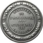 België penning Ministerie van Landbouw 1954 (zeldzaam), Postzegels en Munten, Penningen en Medailles, Ophalen of Verzenden, Buitenland