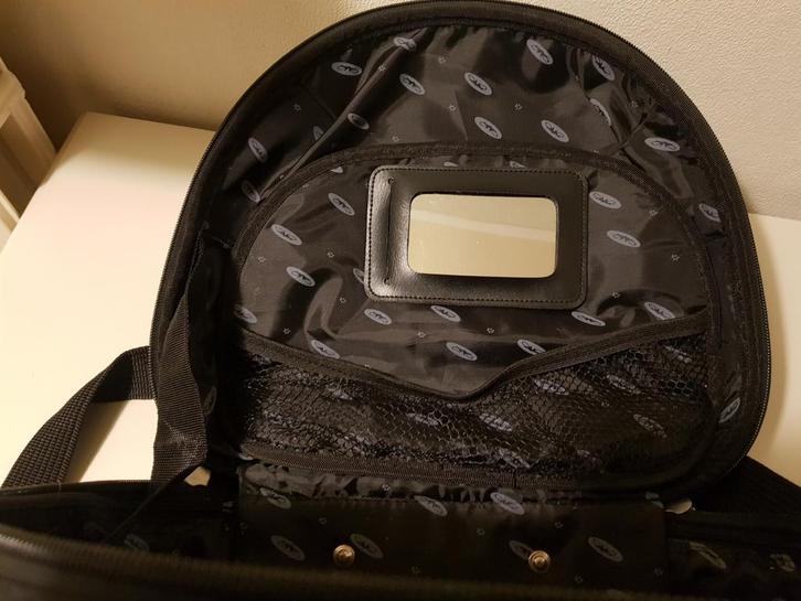 Travel Beauty Case / Kosmetikkoffer met Schouderriem, Sieraden, Tassen en Uiterlijk, Beautycases, Zo goed als nieuw, Ophalen of Verzenden