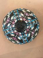 Tiffany Hanglamp - Art Nouveau Stijl, Ophalen of Verzenden, Zo goed als nieuw, Glas, Minder dan 50 cm