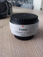 Canon Extender EF 1.4x III, Audio, Tv en Foto, Fotografie | Lenzen en Objectieven, Ophalen of Verzenden, Zo goed als nieuw, Toebehoren