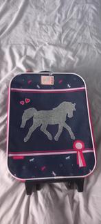 Koffer glitter paard, 50 tot 60 cm, Hard kunststof, Ophalen of Verzenden, Zo goed als nieuw