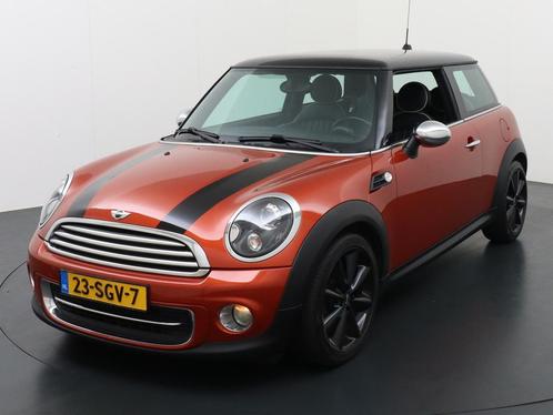 Mini Cooper 1.6 10 Years 2011 NAV-LEDER-ORG NL, Auto's, Mini, Bedrijf, Cooper, ABS, Airbags, Airconditioning, Bluetooth, Bochtverlichting